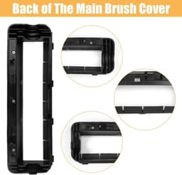 SnelShoppen - Hoofborstel Cover Accessoire voor Xiaomi X20+ en Dreame L40 Ultra/X40 Ultra/X30 Ultra/L10s Ultra/L20 Ultra/L10 Veegrobot - Duurzaam Wate — thumbnail 2