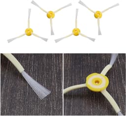 SnelShoppen - 6 Stks Vervangende Zijborstels voor iRobot Roomba 800 & 900 Serie - Robot Stofzuiger Onderdelen Accessoires - Kunststof Nylon Borstel Ki — thumbnail 5