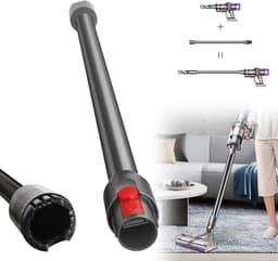 Slang voor elektrische stofzuiger - Steelbuis - Metalen geleidende buis - Stofzuigeraccessoire - Grijs voor Dyson V10 Digital en V12 Detect Slim — thumbnail 4
