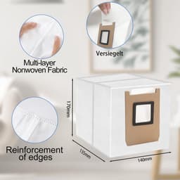 COYICOLI 8 Pack Stofzakken voor Eufy Omni C28 E25 E28 Robot Vacuüm Vervanging - ShopVlot — thumbnail 2