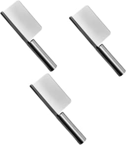 Keuken Kruimelveger - Broodschraper Tafelreiniger - Tafel Schoonmaken - Roestvrij Staal - 3 stuks - Zilver — thumbnail 1