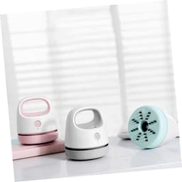 Draagbare Stofzuiger - Mini Tafelmodel - Bureau Schoonmaken - USB Oplaadbaar - 9.9 x 9.9 cm - Grijs — thumbnail 2