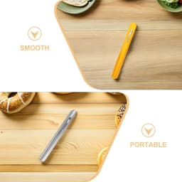 Kruimelveger RVS - Tafelkruimelverwijderaar - Snel Tafel Schoonmaken - Met Handige Clip - 15 cm - Diverse kleuren — thumbnail 2