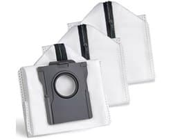 PromoHome Herbruikbare stofzuigerzakken voor Dreame L40s Pro Ultra/L40 Ultra/X50 Ultra/L10s Ultra Gen2/L10s Pro Ultra - 3 stuks - Ritssluiting - 3.2L