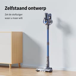 Draadloze Steelstofzuiger - Lichtgewicht Stofzuiger - Efficiënt Schoonmaken - 23kPa Zuigkracht - 35 Min Looptijd - Blauw — thumbnail 5