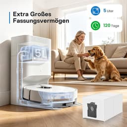 Stofzuigerzakken 14 Pack - 5 liter grote capaciteit - Geschikt voor Dreame D20 Pro Plus/D20 Plus - SnelShoppen — thumbnail 3