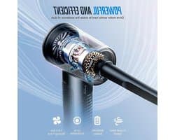 Elektrische Stofblazer - Computer Reiniger - Stof Verwijderen - 3 Snelheden - 382 Gram - Zwart