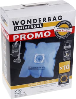 Rowenta- DOOS VAN 10 WONDERBAG ORIGINAL + RING - WB408120 — thumbnail 1