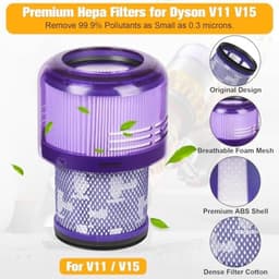 Stofopvangbakken en filters voorvoor Dyson V11, V15, SV14, SV17, SV15, SV22 en SV28. — thumbnail 2
