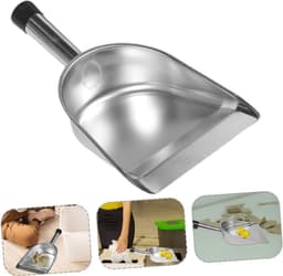Stofblik Van Pp-materiaal - Handvuilnisschep Bureaublad - Snel Opruimen - Precisie Rand - 39 x 23 x 8.5 cm - Zilver — thumbnail 5