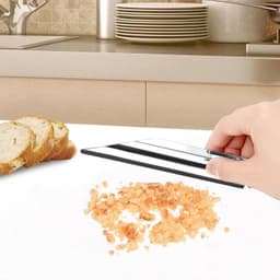 Kruimelvanger - Tafelkrabber - Tafels Schoonmaken - Roestvrij Staal - 30 mm - Zilverkleurig — thumbnail 4