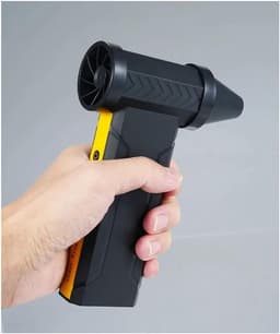 Mini Turbo Ventilator - Jet Fan - Stof Verwijderen - Borstelloze Motor - 10000mAh Batterij - Zwart — thumbnail 3