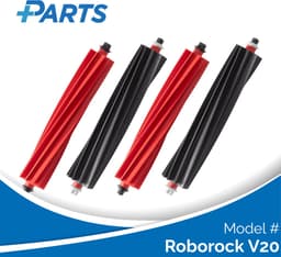 Roborock V20 Borstels (4 Stuks, Plus.Parts® alternatief voor 8.02.0322) — thumbnail 1