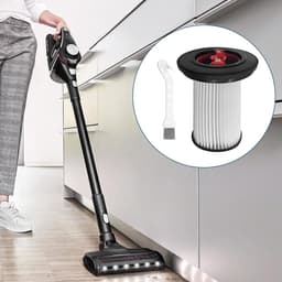 Vervangingsfilters en borstel voor Bosch Unlimited Gen2-serie 8 stofzuiger, HEPA, compatibel met modellen 12036642 en 12023349, ideaal voor allergieën en stofverwijdering — thumbnail 1