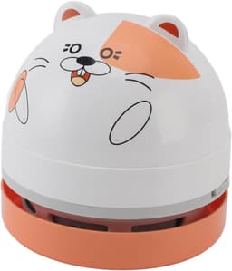 Mini Stofzuiger - Tafelreiniger Bureau - Bureau Schoonmaken - Draadloos Op Batterijen - 9 x 88 Cm - Hamster — thumbnail 5