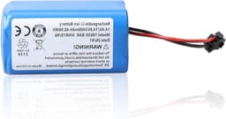 Krachtige 3400 mAh batterij voor diverse stofzuigers zoals Tikom, Yeedi en Conga, ideaal voor langdurig gebruik en optimale prestaties — thumbnail 1