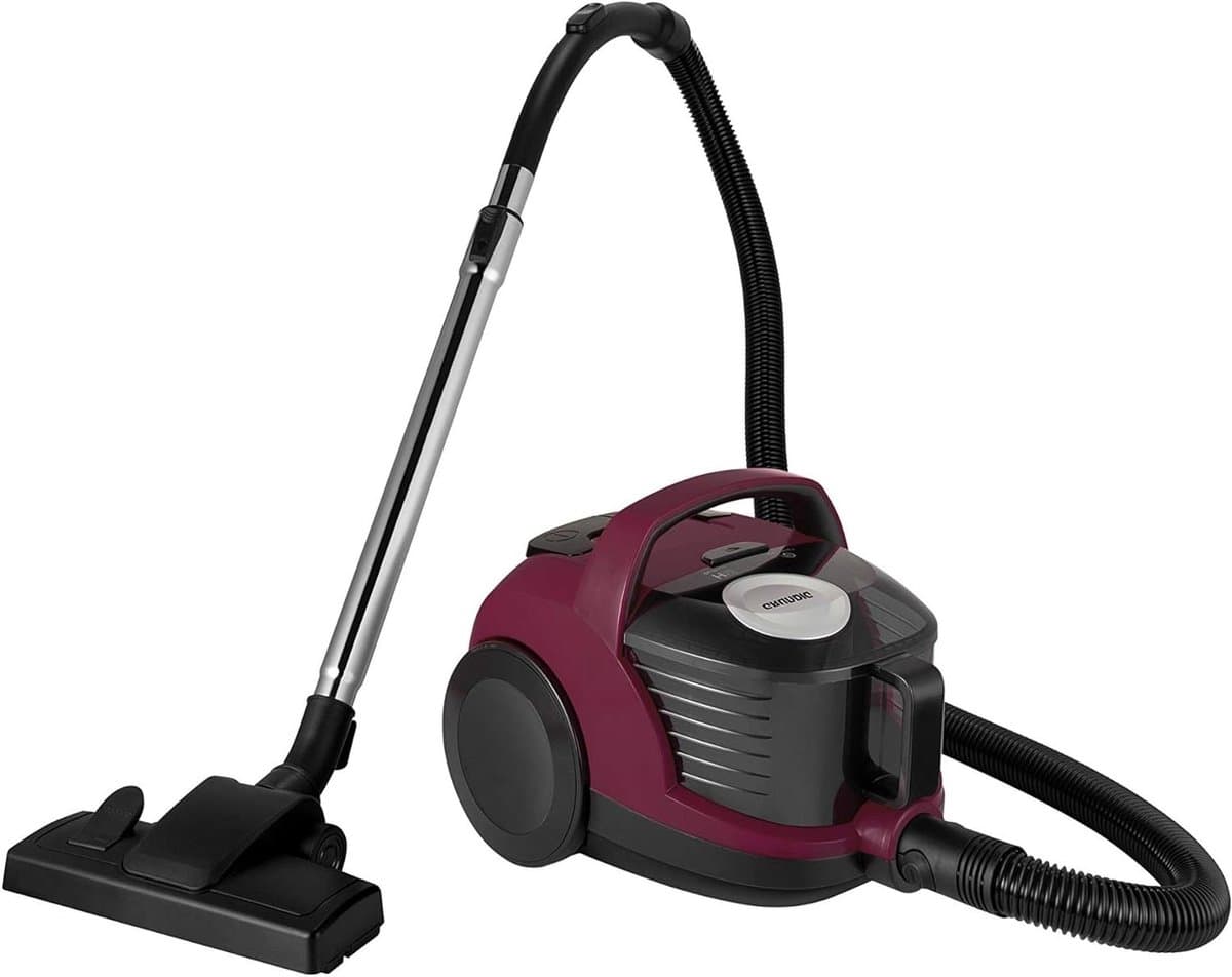 Stofzuiger - Schoonmaker - Huis Reinigen - Stofvrije technologie - 1.8 liter inhoud - Bessen Zwart — afbeelding 1