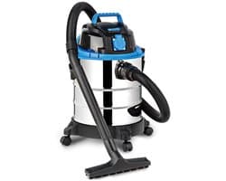 KAD® Karcher - Professionele Bouwstofzuiger - Krachtige Alleszuiger voor Nat & Droog - Zilver - 35cm x 35cm x 51cm