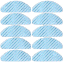 Dailygoods- Wasbare Doekjes 10 Stuks - Hoogwaardige Materialen - Duurzaam - Machinewasbaar - Sterke Wateropname - Geschikt voor Ecovacs Deebot - Reinigingsdoekjes — thumbnail 1