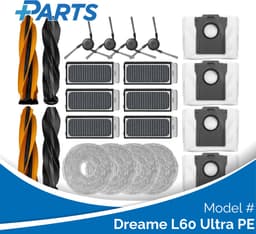 Dreame L60 Ultra PE Onderhoudsset (Plus.Parts® alternatief voor RAK59) — thumbnail 1