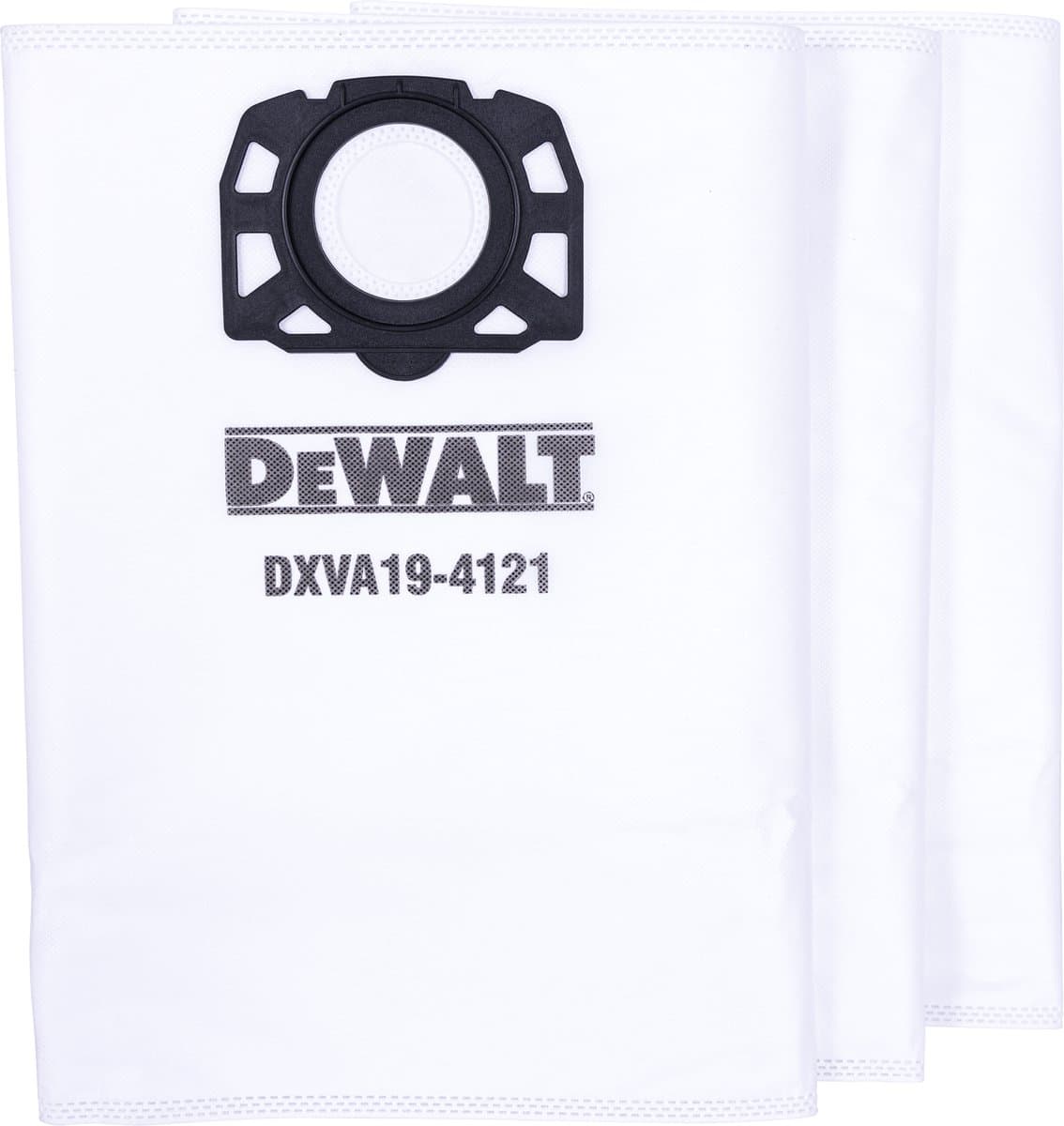 DeWalt DXV23/34/38P Serie - Stofzuigerzak - Textiel - 23-38L - 3 Stuks — afbeelding 1