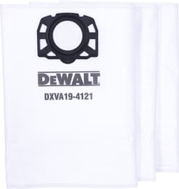 DeWalt DXV23/34/38P Serie - Stofzuigerzak - Textiel - 23-38L - 3 Stuks — thumbnail 1