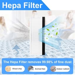 Cosensi - Accessoire Set Robotstofzuiger - Vervangingsonderdelen - Inclusief borstels en filters - Voor Tikom en Honiture modellen - Upgrade je sto... — thumbnail 4