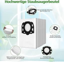 Geschikt voor Accessoires Geschikt voor Kärcher WD2 Plus/WD3/KWD1/KWD2/KWD3/WD3.200 - SE4001 stofzuigers — thumbnail 2