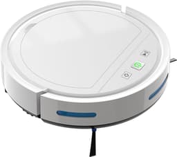 THEROB Smart Robot stofzuiger met borstels en dweil functie in gratis Tuya en Smartlife app. Wit — thumbnail 5