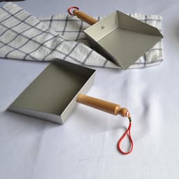 Kleine Stoffer - Aanveger Keuken - Snel Opruimen - Houten Handvat - 23 cm - Multicolor — thumbnail 2