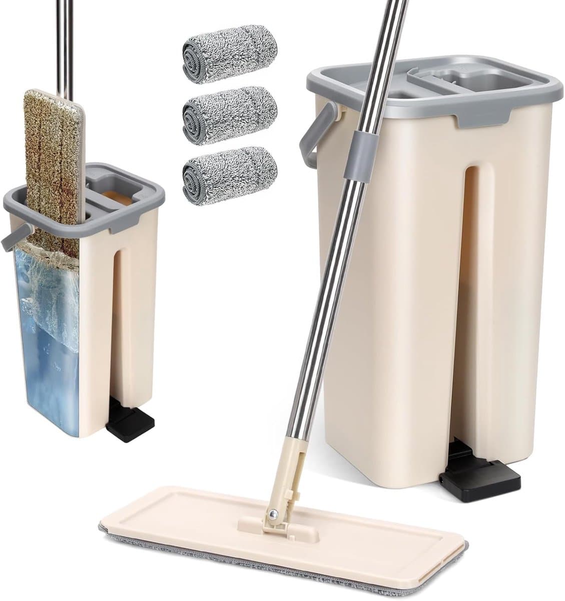 Lexium Dweil - elektrische dweil - electrische dweil - elektrische dweil vloerreiniger - dweilrobot - elektrische mop — afbeelding 1