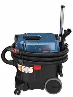 Bosch Professional Stofzuiger GAS 35 L AFC (NL+LUX) (3 x zuigbuis verchroomd 0,35 m, afvoerzak, bochtstuk, SFC+-module, slang 3 m, Ø 35 mm met gereedschapsmof, spleetmondstuk 250 mm, vlakke vouwfilter cellulose, vloerzuigmondset) — thumbnail 2