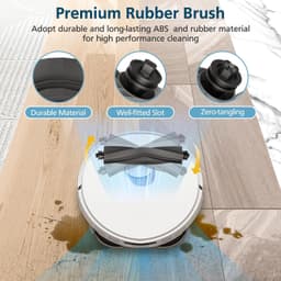 21 stuks vervangingsset voor Dreame L10s Ultra Gen 2 | L10s Pro Ultra Heat / X30 Ultra / L40 Ultra AE & CE / D30 Ultra - robotstofzuiger - 2 hoofdborstels, 4 dweilpads, 6 stofzakken, 2 filters, 6 zijborstels, 1 reinigingsgereedschap — thumbnail 3