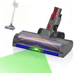 Vervangende LED Borstelkop voor Stofzuiger V7 t/m V15 — thumbnail 1