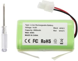 Stofzuigeraccu - 14,8 V - 2800 mAh — thumbnail 1