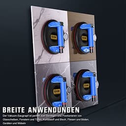 Zuiglifter voor Tegels en Glas - Metalen Handgreep, Max. 360 kg, 20 cm — thumbnail 4