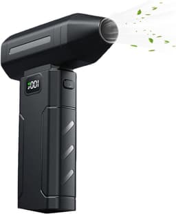 Draadloze Stofblazer - Elektrische Lucht - Apparaten Reinigen - 6000mAh Batterij - 15.6x11.6x4.2cm - Zwart — thumbnail 1