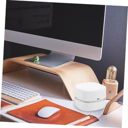 Bureaustofzuiger Mini - Draagbare Reiniger - Bureau Schoonmaken - Snoerloos Ontwerp - 145 Gram - Wit — thumbnail 2