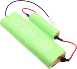 Batterij - Vervangende Accu - Stofzuiger Onderhoud - Ni-MH Technologie - 1300mAh - Groen — thumbnail 1