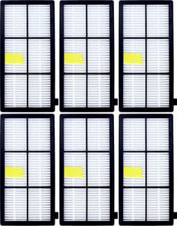 Vervangende HEPA-filters voor iRobot Roomba 800/900 serie stofzuigers (805, 865, 870, 871, 876, 880, 960, 965, 966, 980), 6-pack | Roomba stofzuigerfilters en accessoires — thumbnail 1