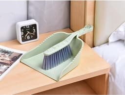 Kleine Bezem en Stoffer - Reinigingsset Veegset - Bureau Schoonmaken - Compact Haakontwerp - Niet gespecificeerd - Afbeelding Kleur — thumbnail 3