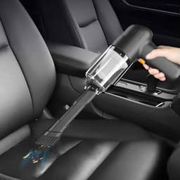 Draagbare Kruimeldief - Draadloze Stofzuiger - Auto Interieur Reinigen - 9000pa Sterke Zuigkracht - 40 Min Werktijd - Zwart — thumbnail 3