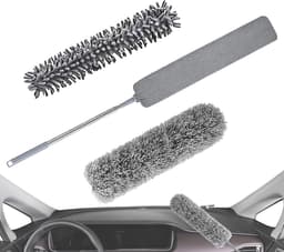 Intrekbare Duster - Stofwisser Plumeau - Moeiteloos Stof Verwijderen - Microvezel Stofabsorptie - 46 cm - Niet gespecificeerd — thumbnail 4