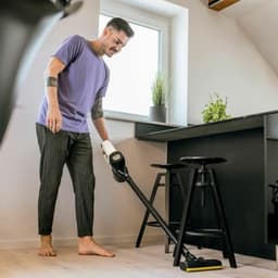 Draadloze Stofzuiger - Handstofzuiger Kruimeldief - Snel Huis Schoonmaken - Lichtgewicht Flexibel - 30 Min Looptijd - Wit — thumbnail 3