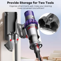 aladdien - Oplaadbare Muur Docking Station - Stofzuiger Accessoires - Ruimtebesparend - Geschikt voor Dyson V10 SV12 - Hoogwaardige Kwaliteit — thumbnail 3