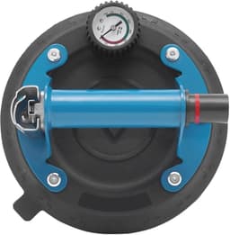 Vacuümzuignap Glaslift - Zuignap met Handvat - Zware Objecten Verplaatsen - Veiligheidsindicatie Rode Lijn - 8 inch - Blauw Zwart — thumbnail 5