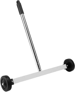 Magnetische Veegmachine - Metaal Opraap Hulp - Garage Opruimen - Stille Rubber Wielen - 43 cm - Grijs — thumbnail 1