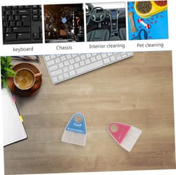 Bezem Stoffer - Reinigingsset - Bureau Opruimen - Compact Ontwerp - 75 Gram - Willekeurig — thumbnail 4