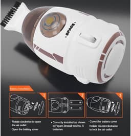Mini-desktopstofzuiger, Draagbare Elektrische Reiniger met 600 Pa Zuigkracht en 55 Ml Capaciteit, voor Bureaureiniging Kruimels Papiersnippers Toetsenbordstof (GRAY) — thumbnail 2