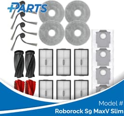 Roborock S9 MaxV Slim Onderhoudsset (Plus.Parts® alternatief voor 8.02.0388) — thumbnail 1